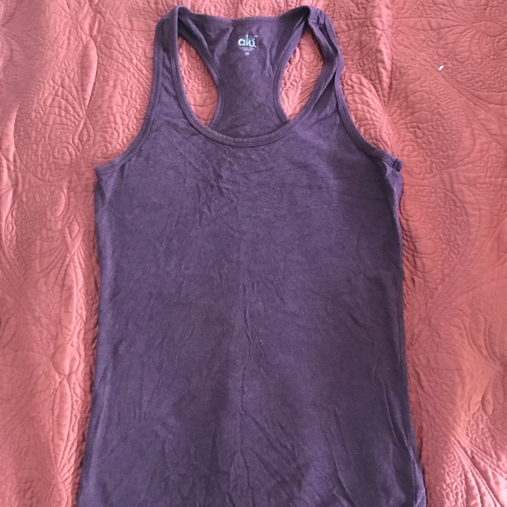 ALO tank maroon XS